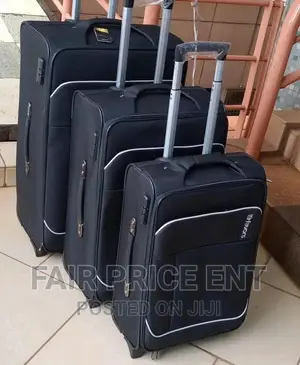 Cloth Suitcases.Large.( Black)