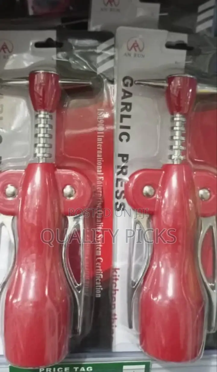 Stainless Garlic Press