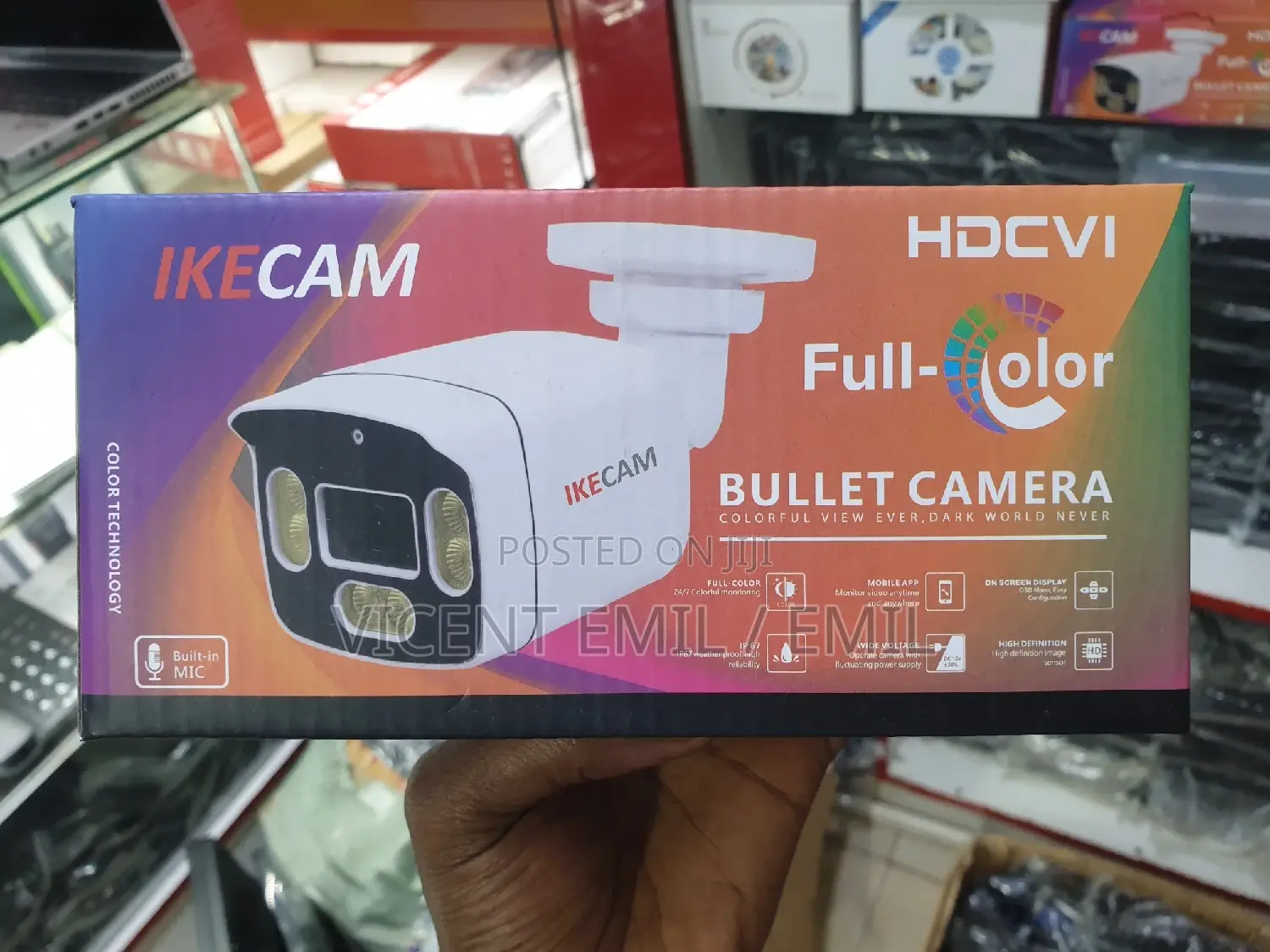 Bullet Camera Cctv Camera Full-color