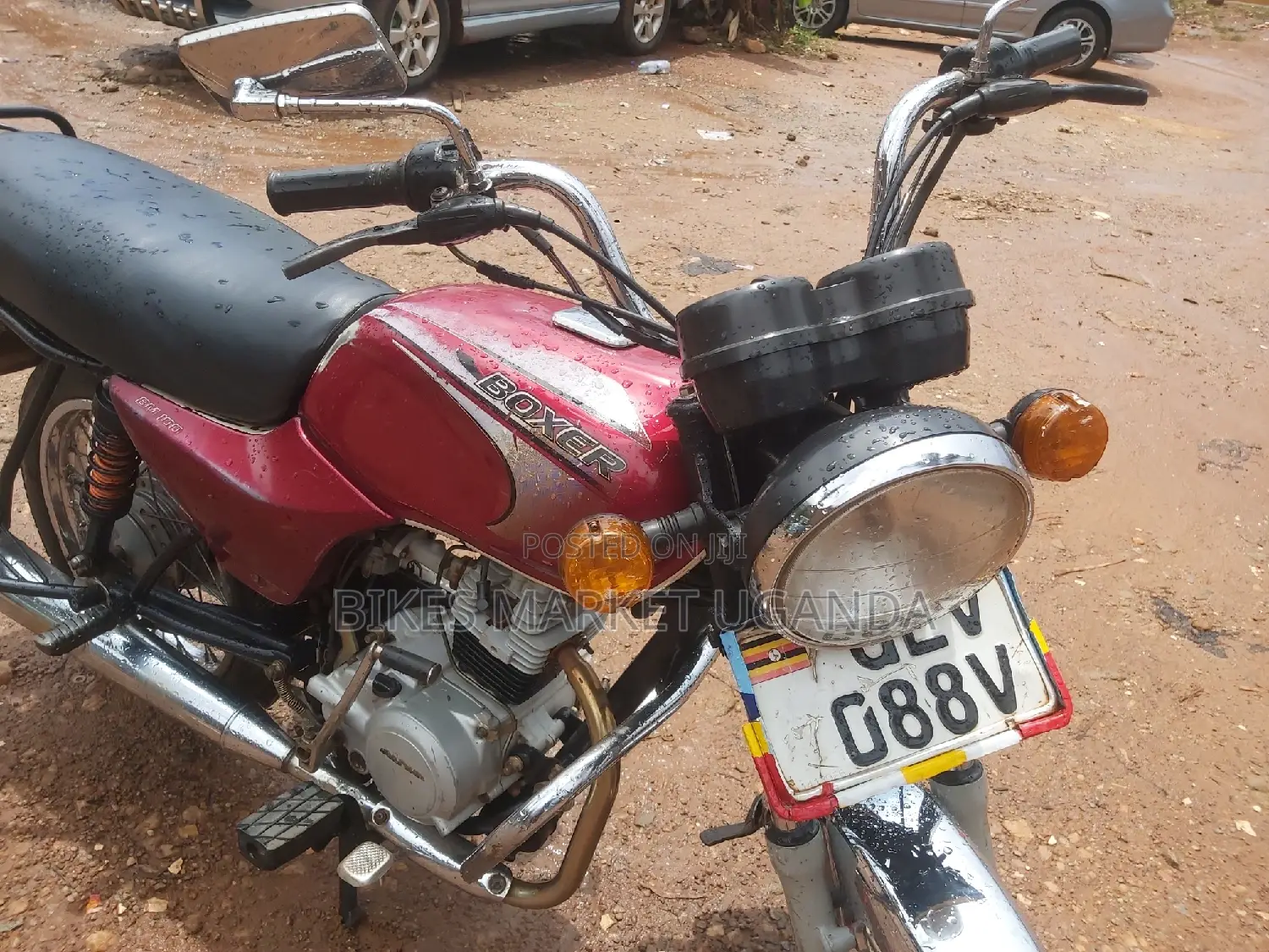 Bajaj Boxer 100 2018 Red