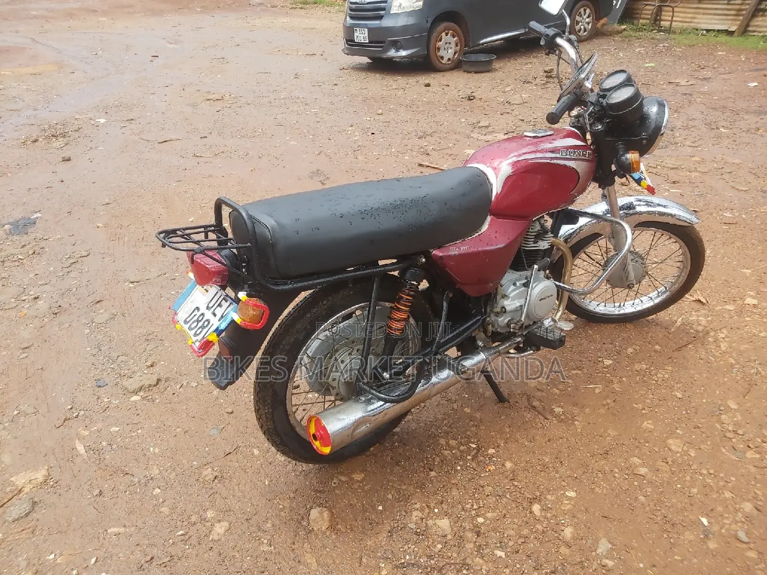 Bajaj Boxer 100 2018 Red