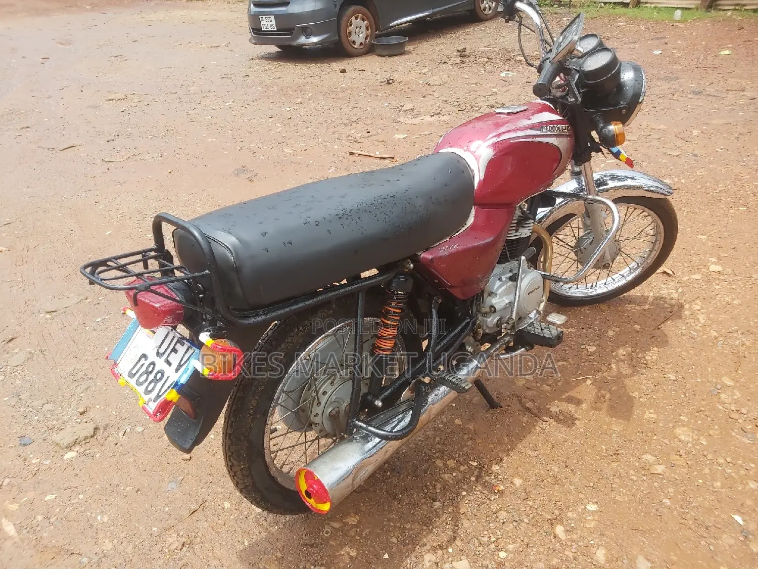 Bajaj Boxer 100 2018 Red
