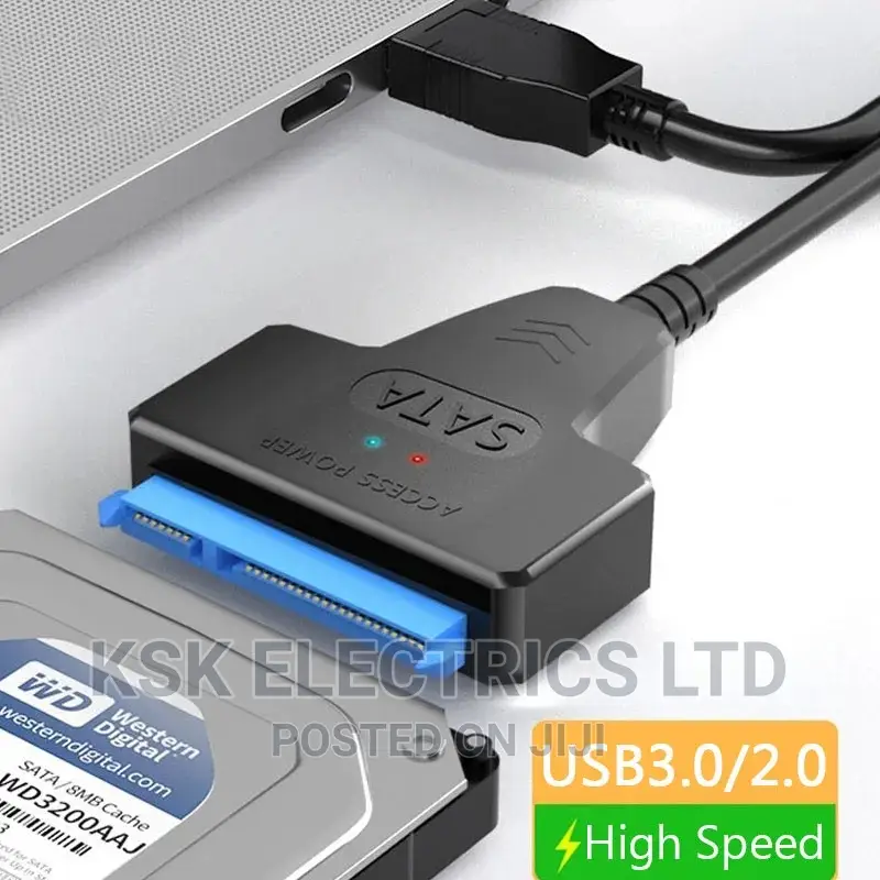 USB 3.0 SATA 22pin External Converter Cable for 2.5 SATA