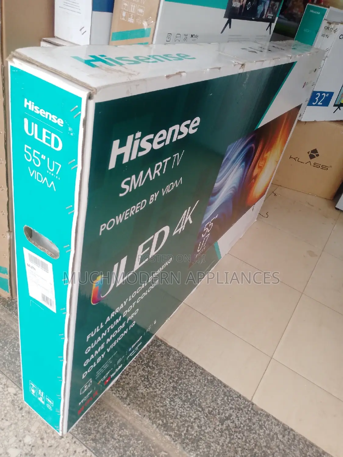 Hisense 55" Smart Tv Ultraled
