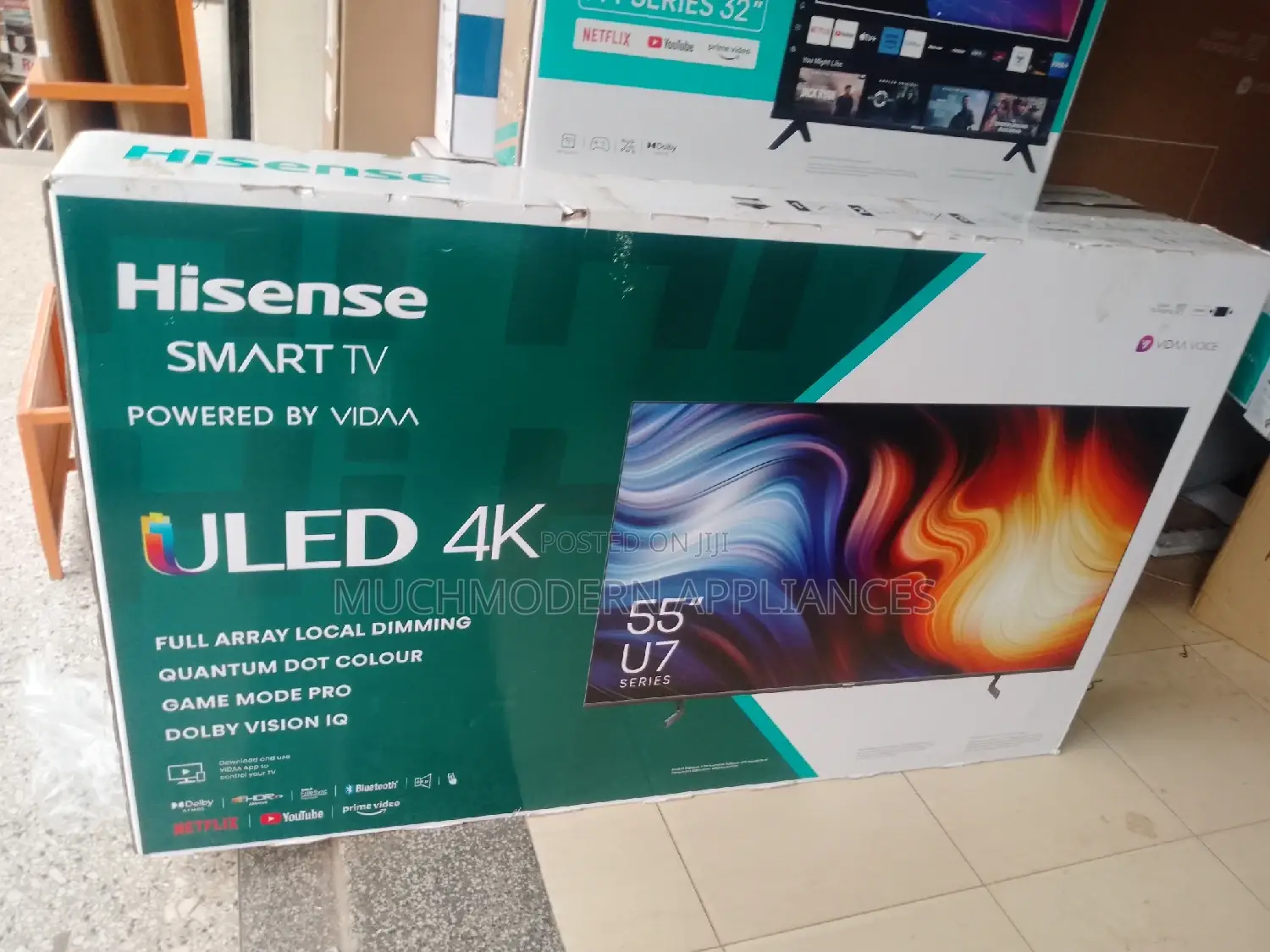 Hisense 55" Inches Smart Tv Quantum Dot