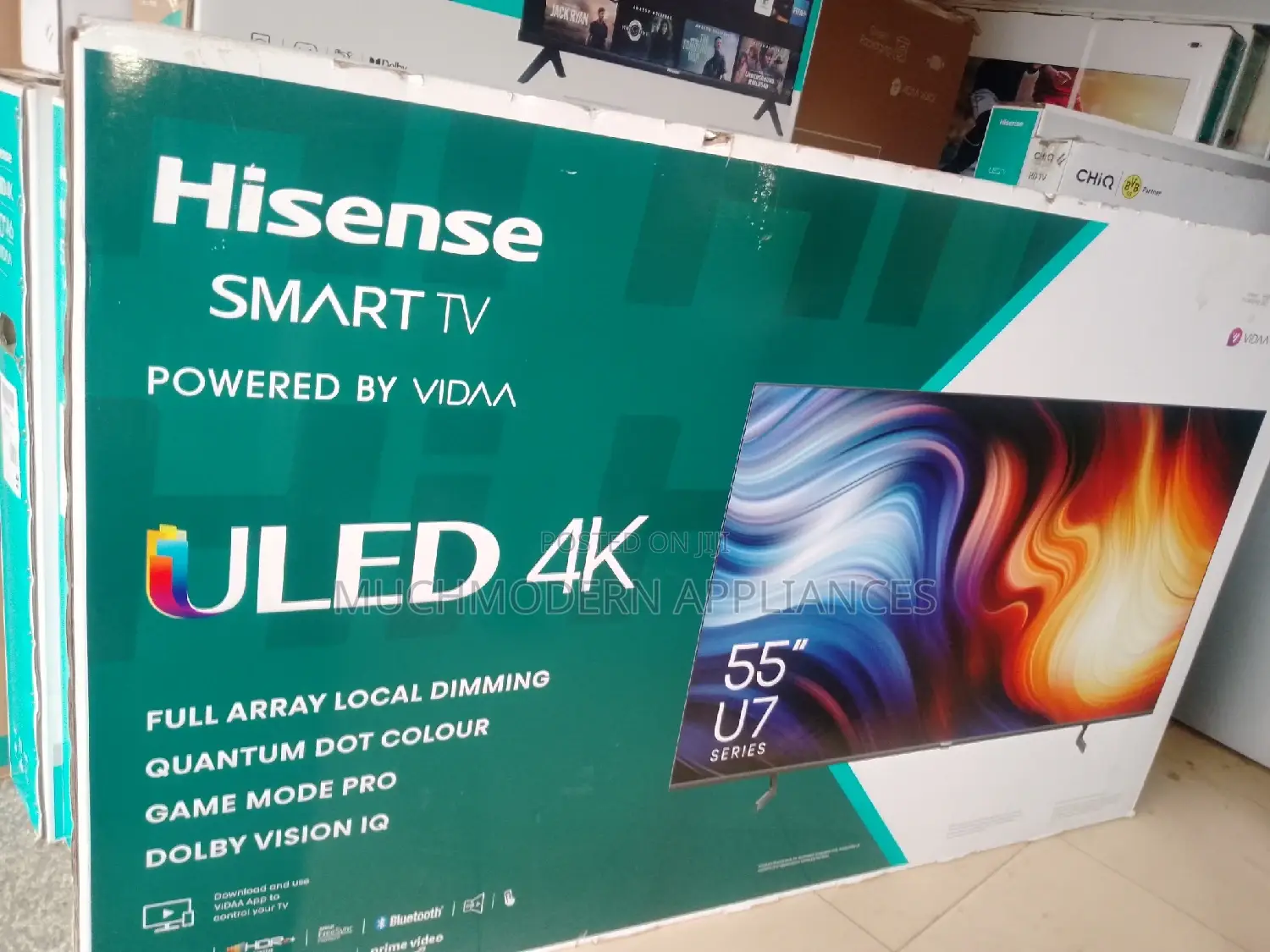 Hisense 55" Inches Smart Tv Quantum Dot