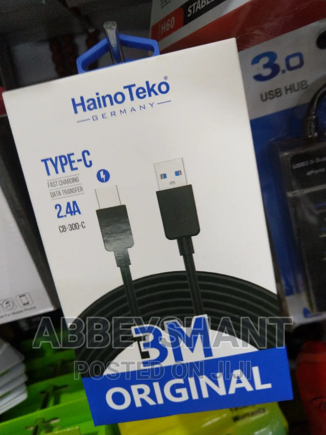 Type C to Usb Cable 3metres/Type C Cable/ Usb Type C Cable