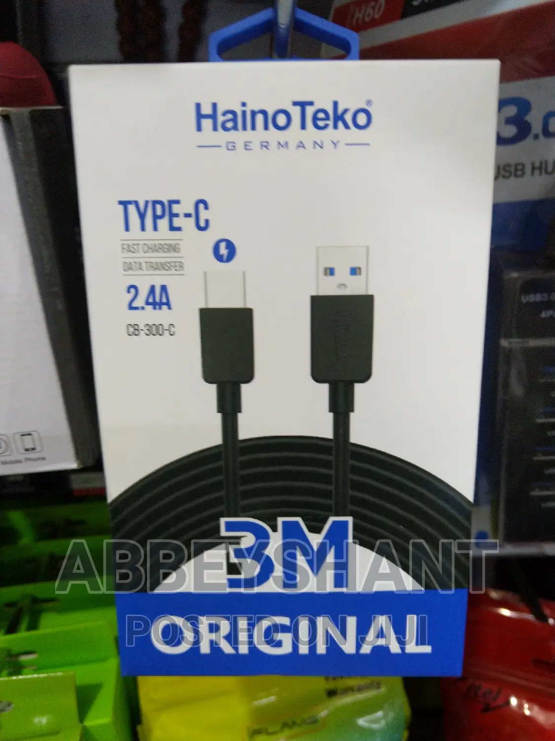 Type C to Usb Cable 3metres/Type C Cable/ Usb Type C Cable