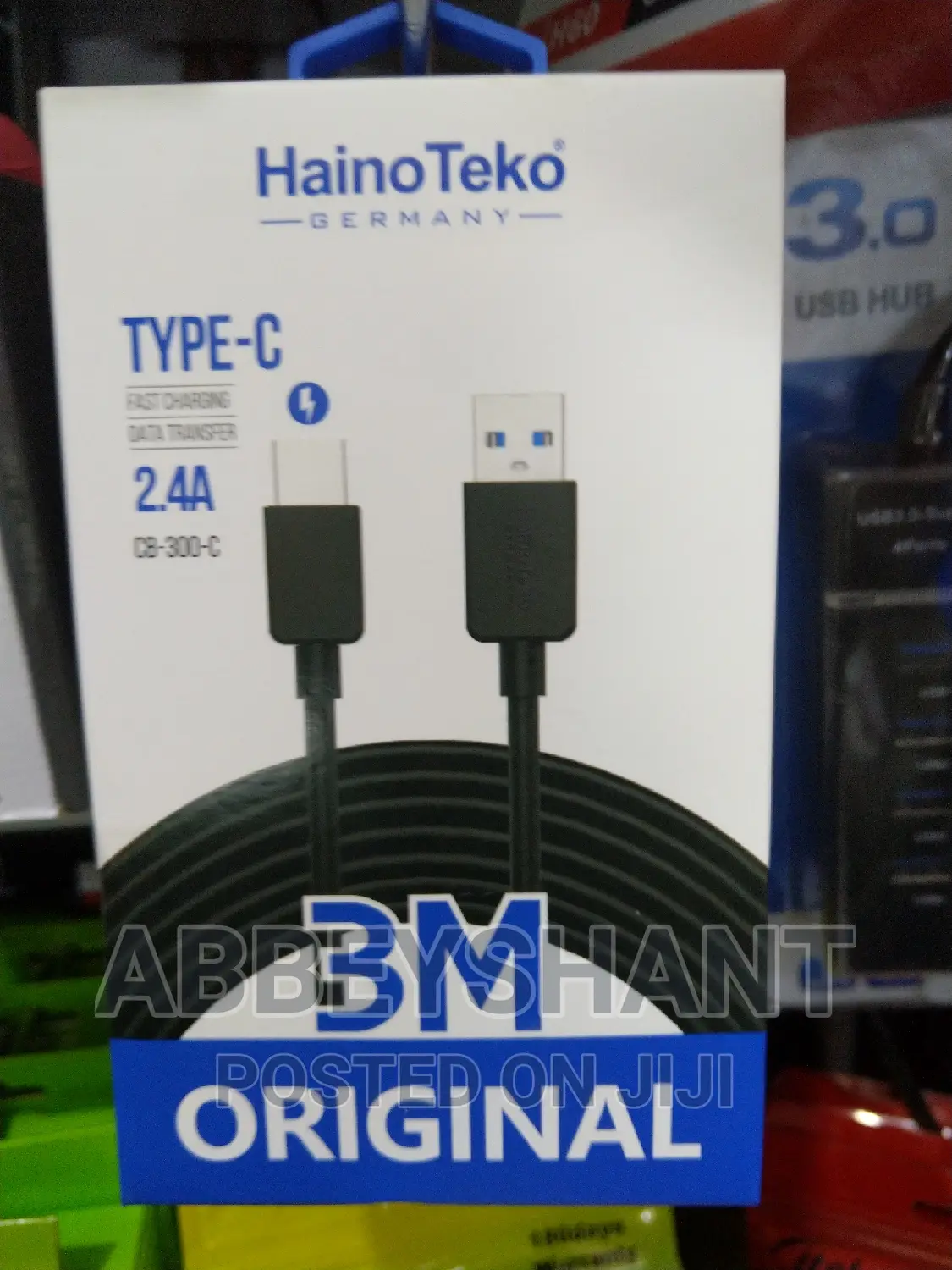 Type C to Usb Cable 3metres/Type C Cable/ Usb Type C Cable