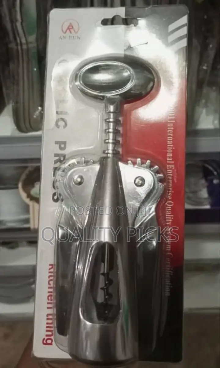 Steel Wine Bottle Opener