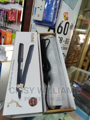 Hair Straightener Kemei Electric Hair Iron