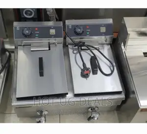 20L Double Commercial Electric Deep Fryer Stainless Steel