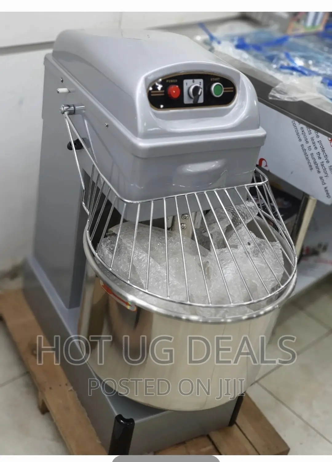 Commercial Spiral Dough Mixer 30L - Silver