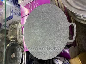 Flat Non-Stick Frying Pan With Handle