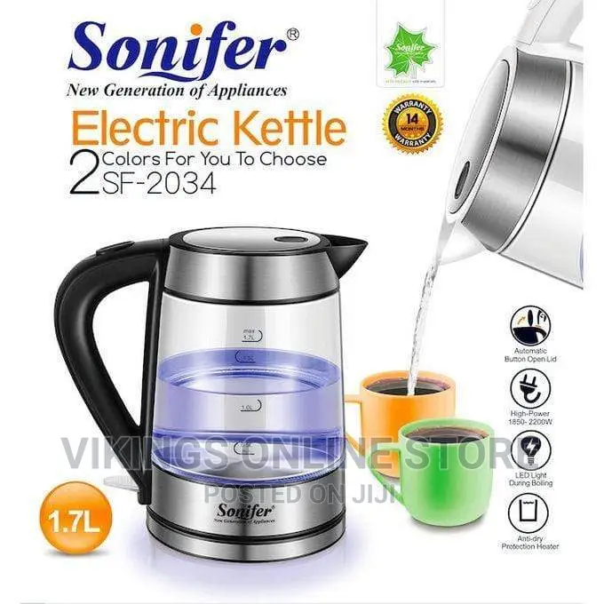 1.7 Litre Sonifer Electric Kettle