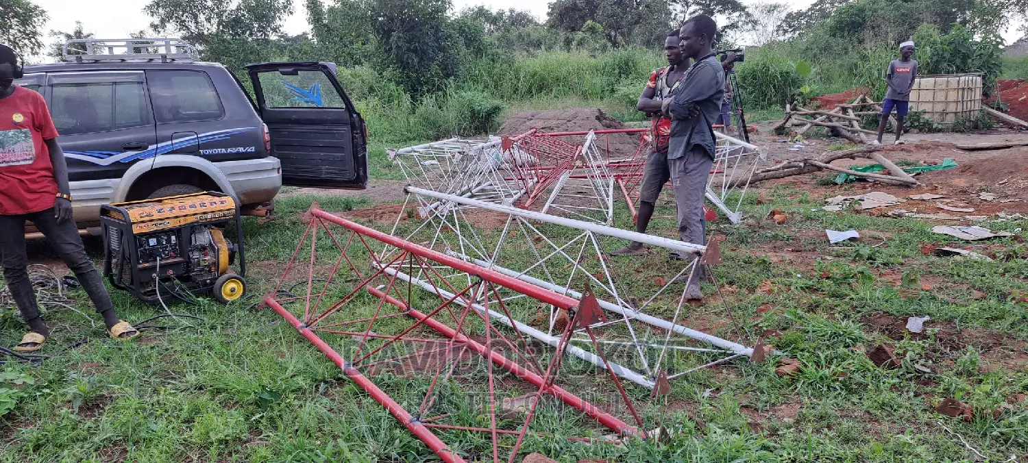 30 Meters High Fm Broadcast Towers, Fully Installed