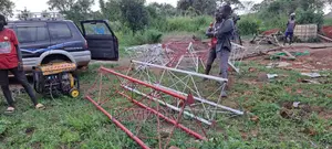 30 Meters High Fm Broadcast Towers, Fully Installed