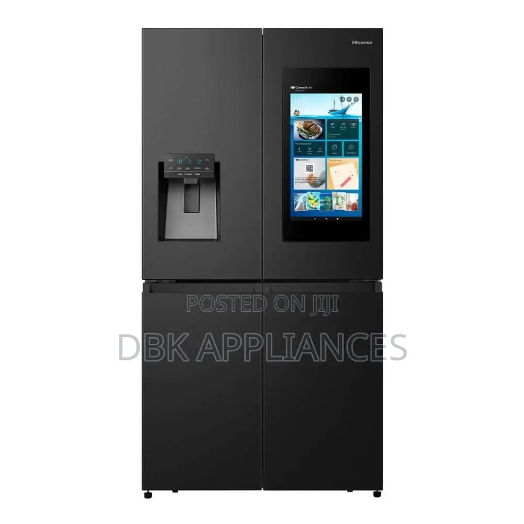 Hisense 680l Smart Fridge Side by Side Refrigerator