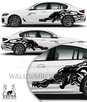 Strong Animated Car Body Stickers