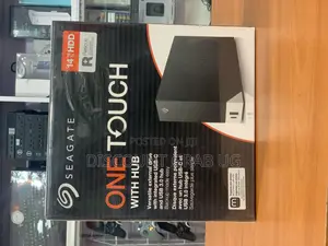 Seagate One Touch Back Up External Harddrive With Usb-C Hub