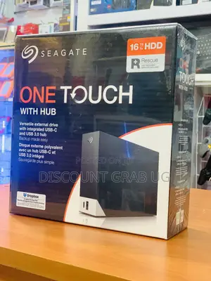 Seagate 16TB One Touch External Drive With Usb C Hub