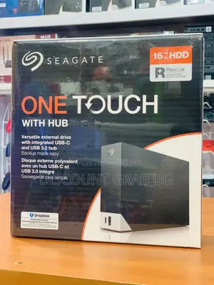 Seagate 16TB One Touch External Drive With Usb C Hub