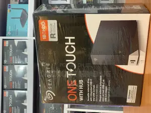 Seagate 18TB One Touch Backup Harddrive With USB-C Hub