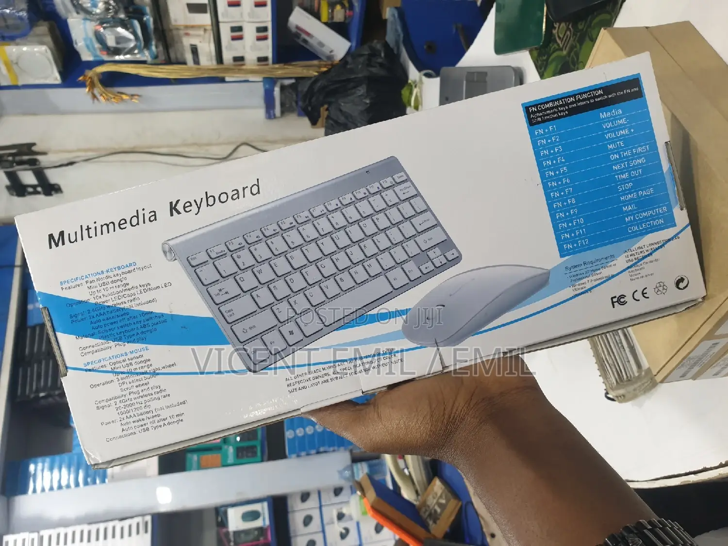 Multimedia Wireless Keyboard
