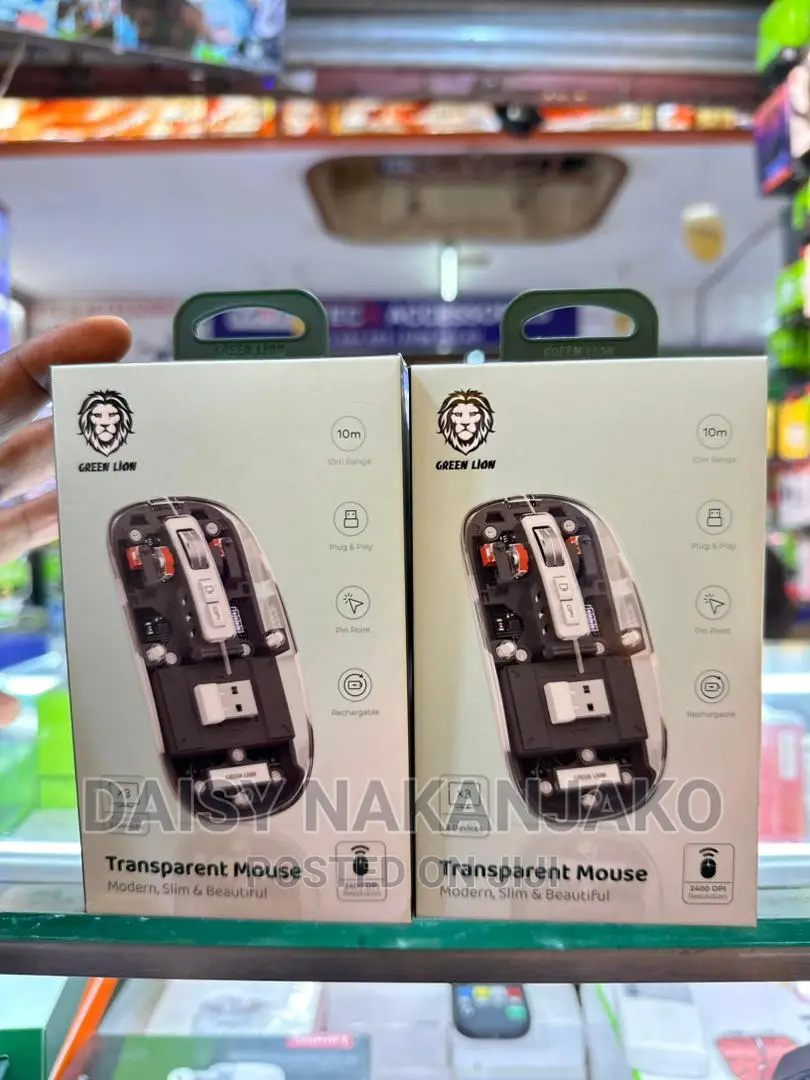 Green Lion Transperent Mouse