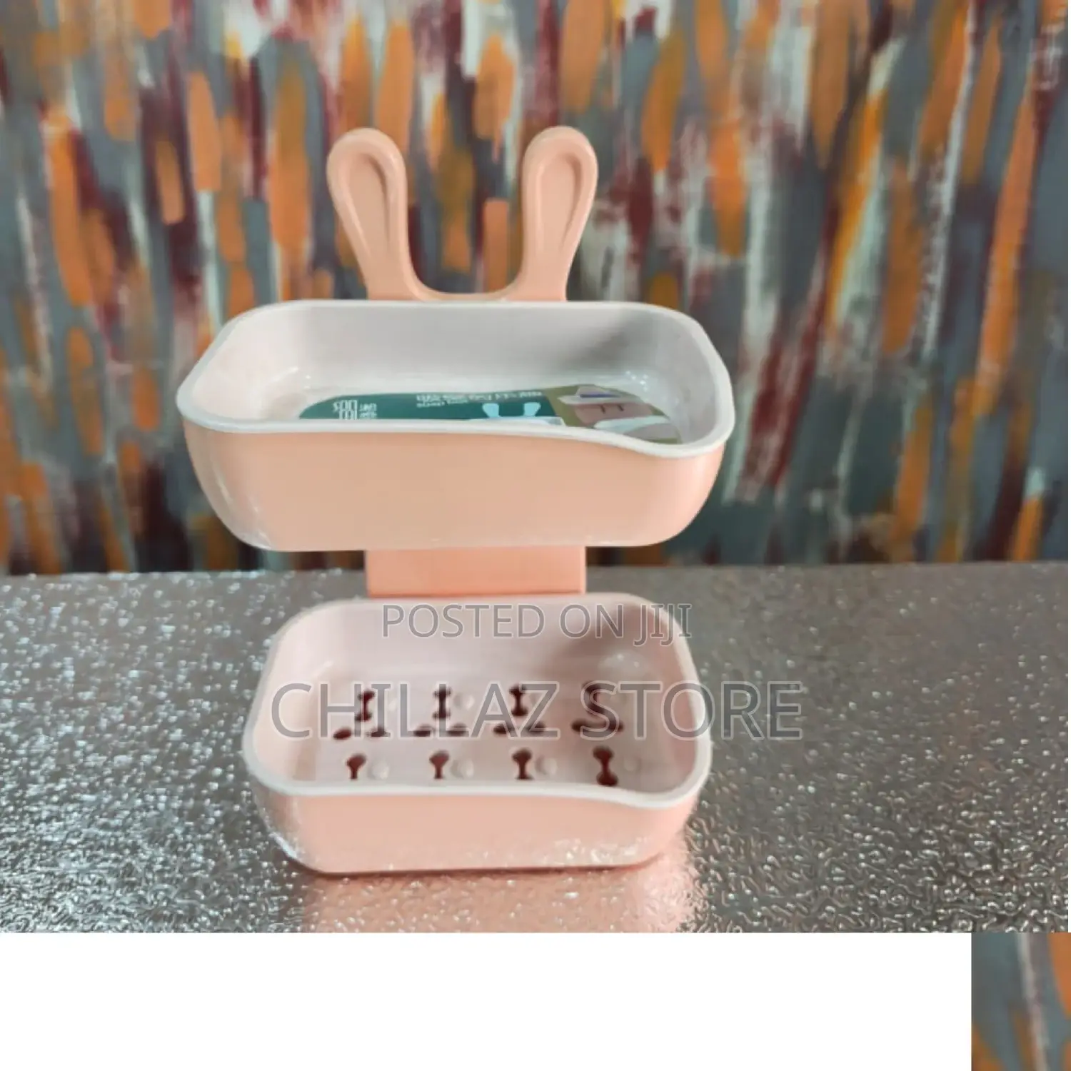 Double Layer Soap Dish Holder.