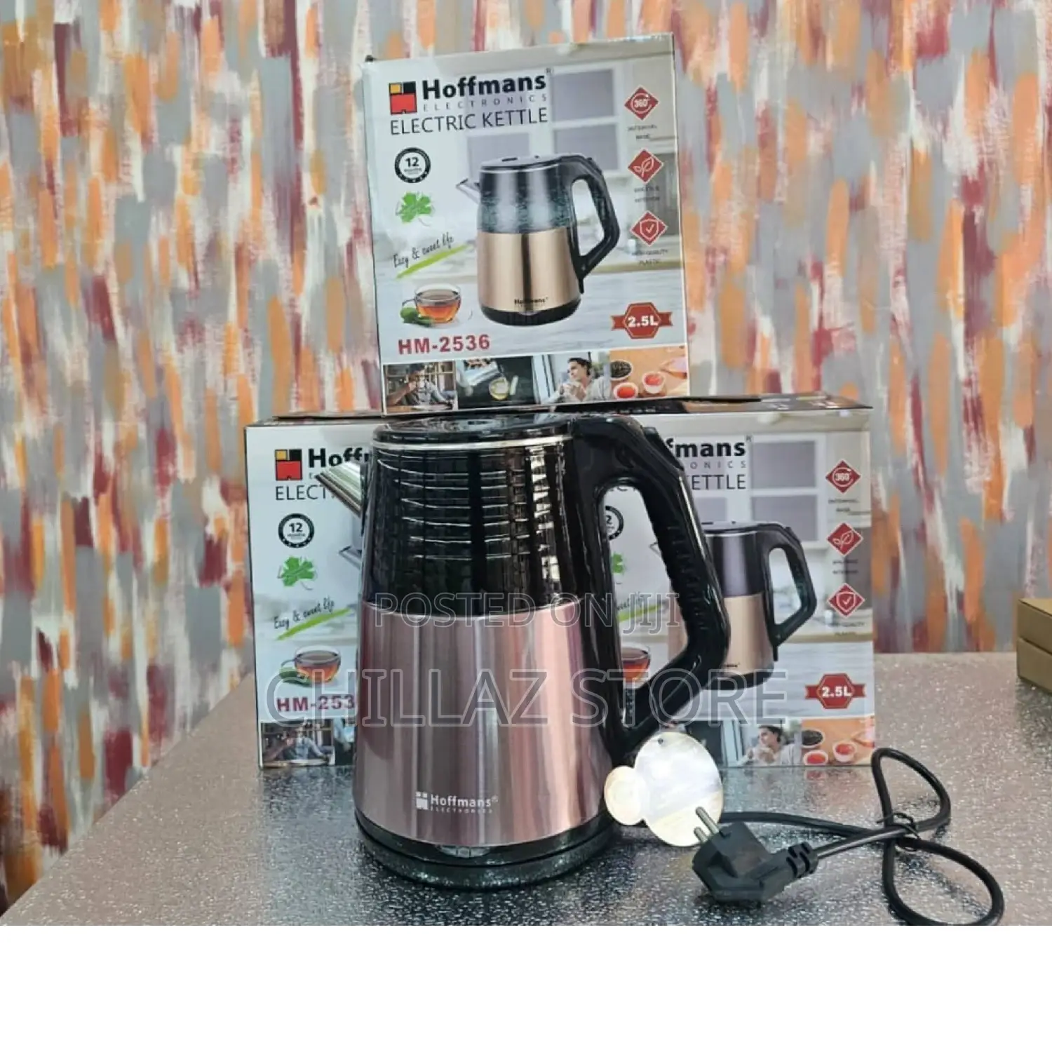 Hoffman 2.5L Electric Kettle.