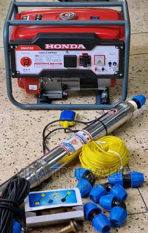 Generator and Water Pump Full Package