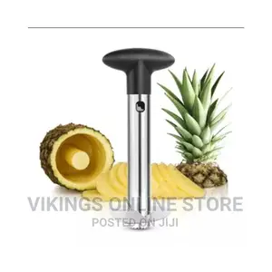 Stainless Steel Pineapple Peeler and Slicer – Silver