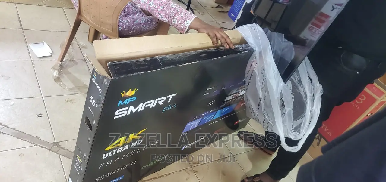 Smartplus 55 Inch Bluetooth Ultra HD Smart Tv – Black