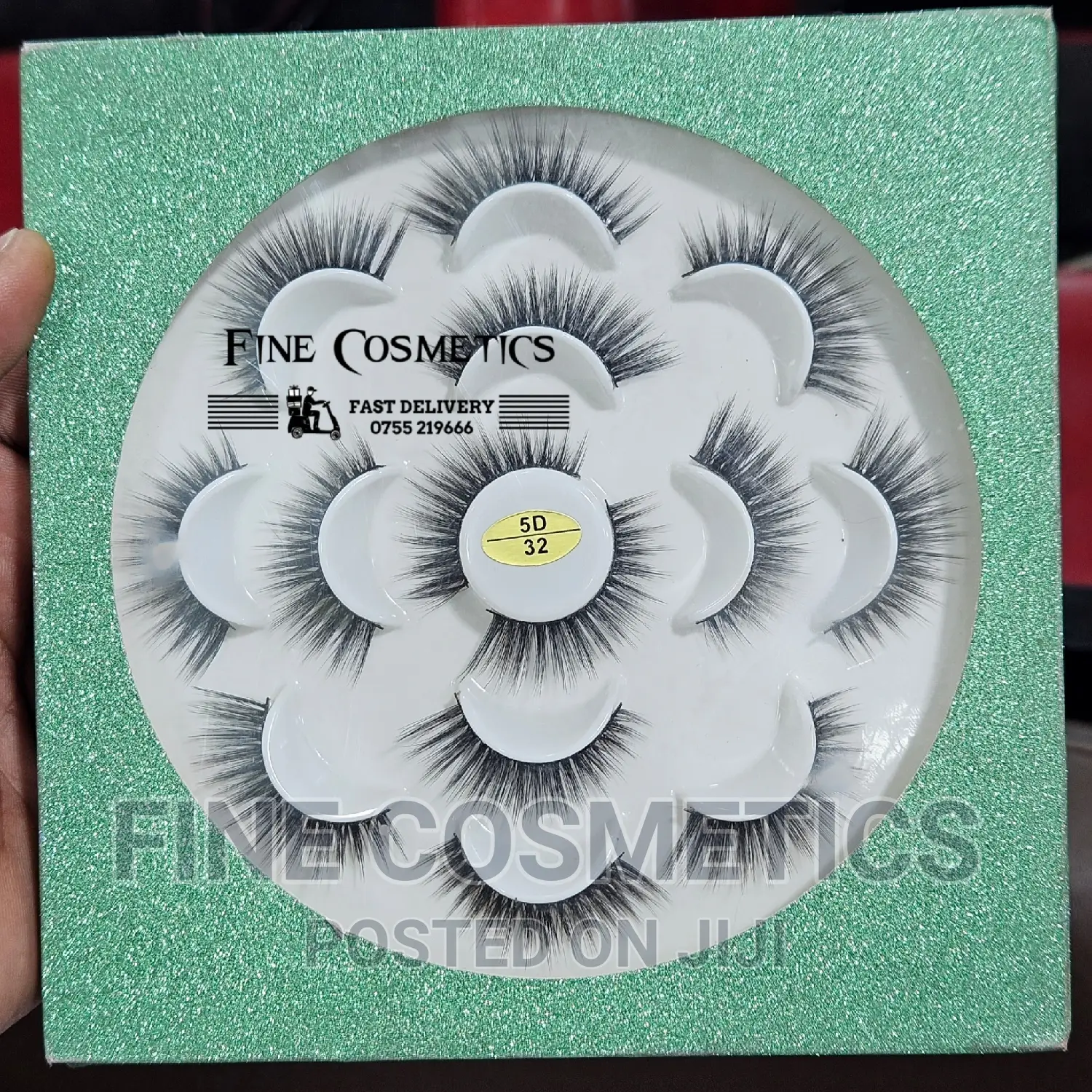 5D Fashion Eyelashes, High Quality Adhesive False Eyelashes