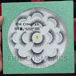 5D Fashion Eyelashes, High Quality Adhesive False Eyelashes