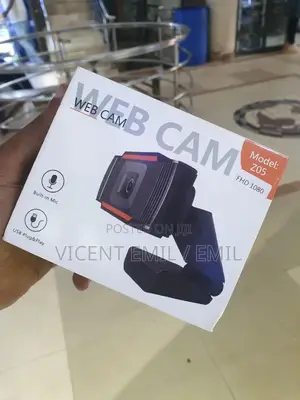 Webcam Z05 FHD 1080 With Inbuilt Mic