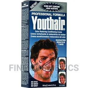 Youthair Hair Color Restoring Gray Hair Darkening Cond Cream