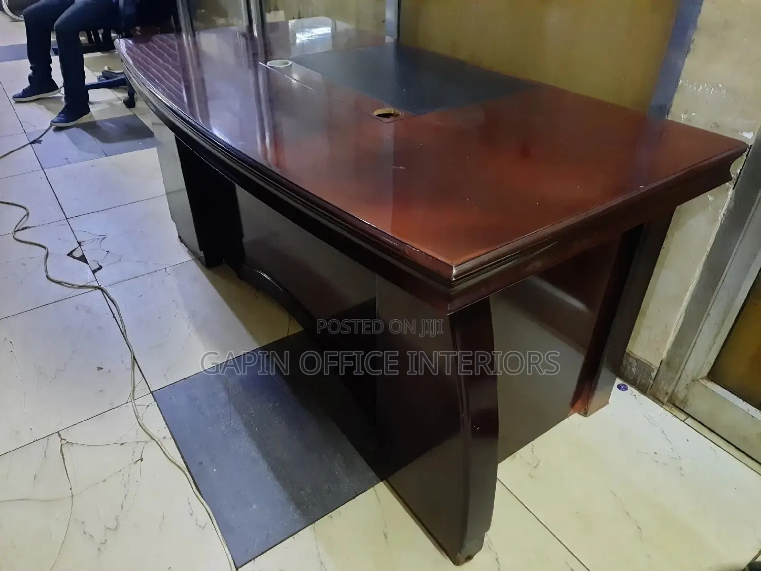 Second Hand Executive Desk of Size 160cm by 77cm