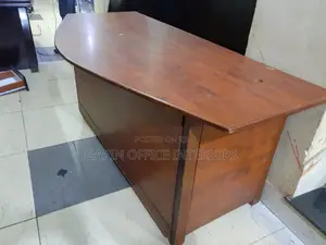 Curved Office Table of Size 180cm by 65cm