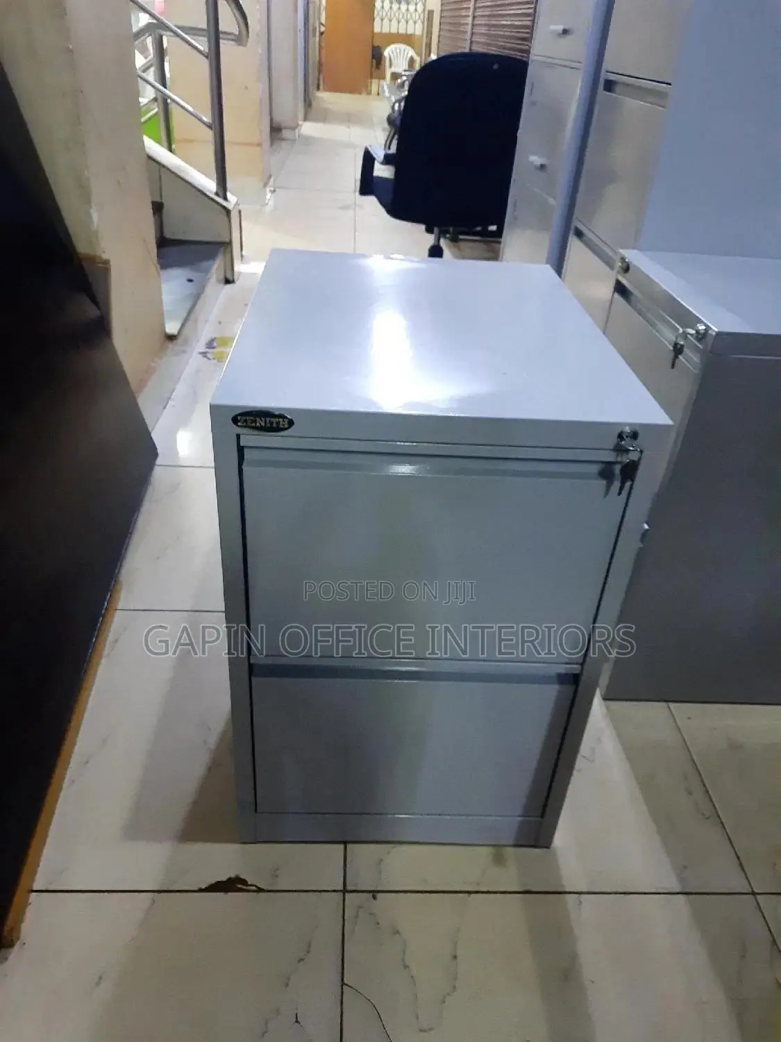 2 Drawered Office Cabinet