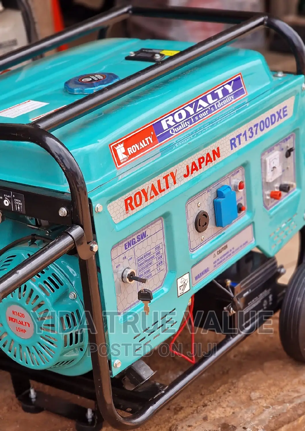 Generator 8kva Royalty Japan RT 13700 DXE