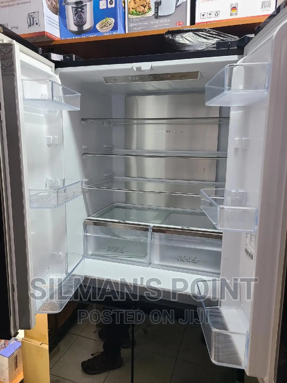 Hisense 561 Litres Side by Side Fridge