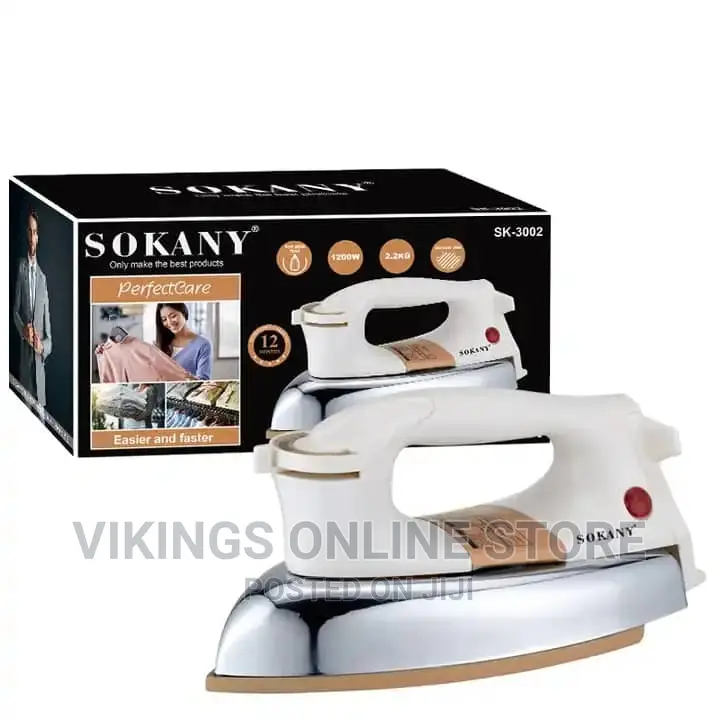 Sokany Sk3002 Commercial Dry Iron
