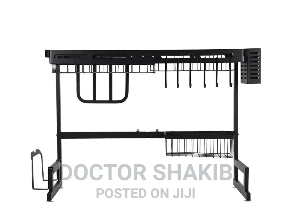 Over the Sink Dish Drying and Storage Kitchen Rack