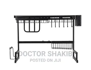 Over the Sink Dish Drying and Storage Kitchen Rack