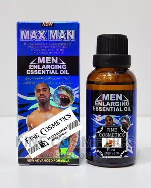 MAX MAN Male Sex Enhancement Oil for Nonstop Sex +Big Penis