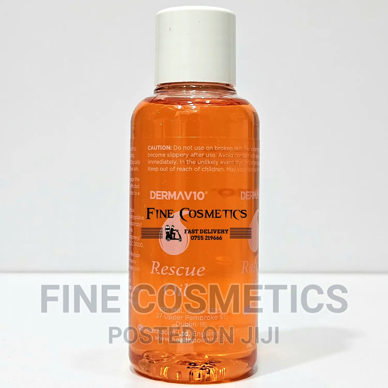 RESCUE OIL for Stretch Marks, Scars, Dry Skin and Blemishes.