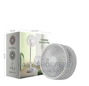 Foldable Fan 4 Speeds Home Office, Outdoor Travel Camping