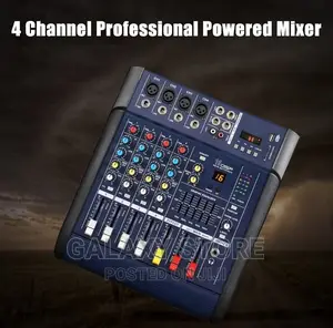Professional Audio Mixer Sound Mixing 4 Channel Amplifier
